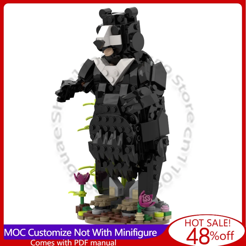 412-pieces-serie-de-personnages-de-jeux-populaires-31165-ours-noir-asiatique-moc-construction-modulaire-personnalisable-blocs-de-construction-simples-bricolage-jouet-de-fete-cadeau