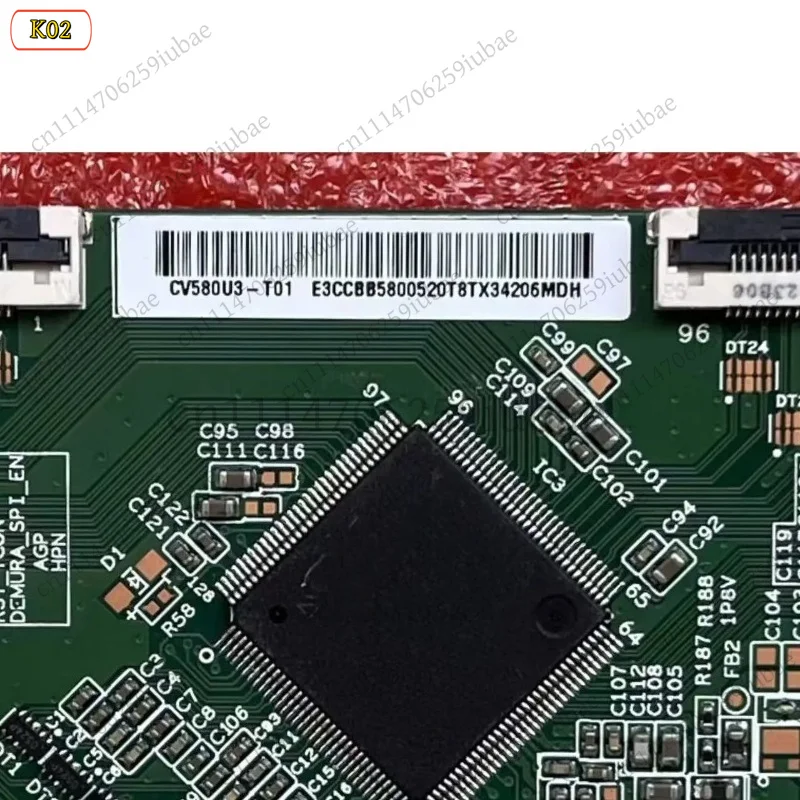 LJ_CV580U3‑T01 T‑Con Logic Board, 58 Inch 4K TV Replacement Spare Parts