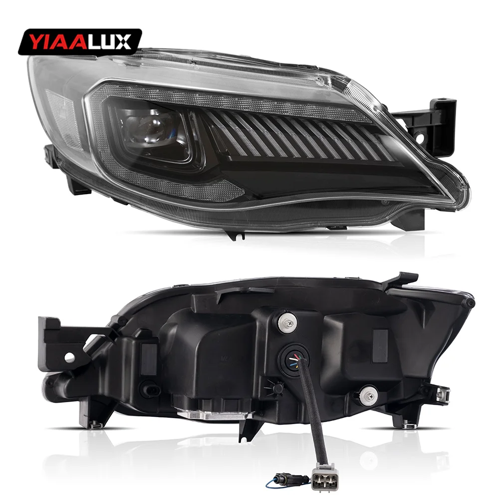 Factory With Sequential & Welcome Breathing DRL Head Light 2008-2011 For Subaru Impreza WRX3th Gen (GE/GV/GH/GR) Headlight