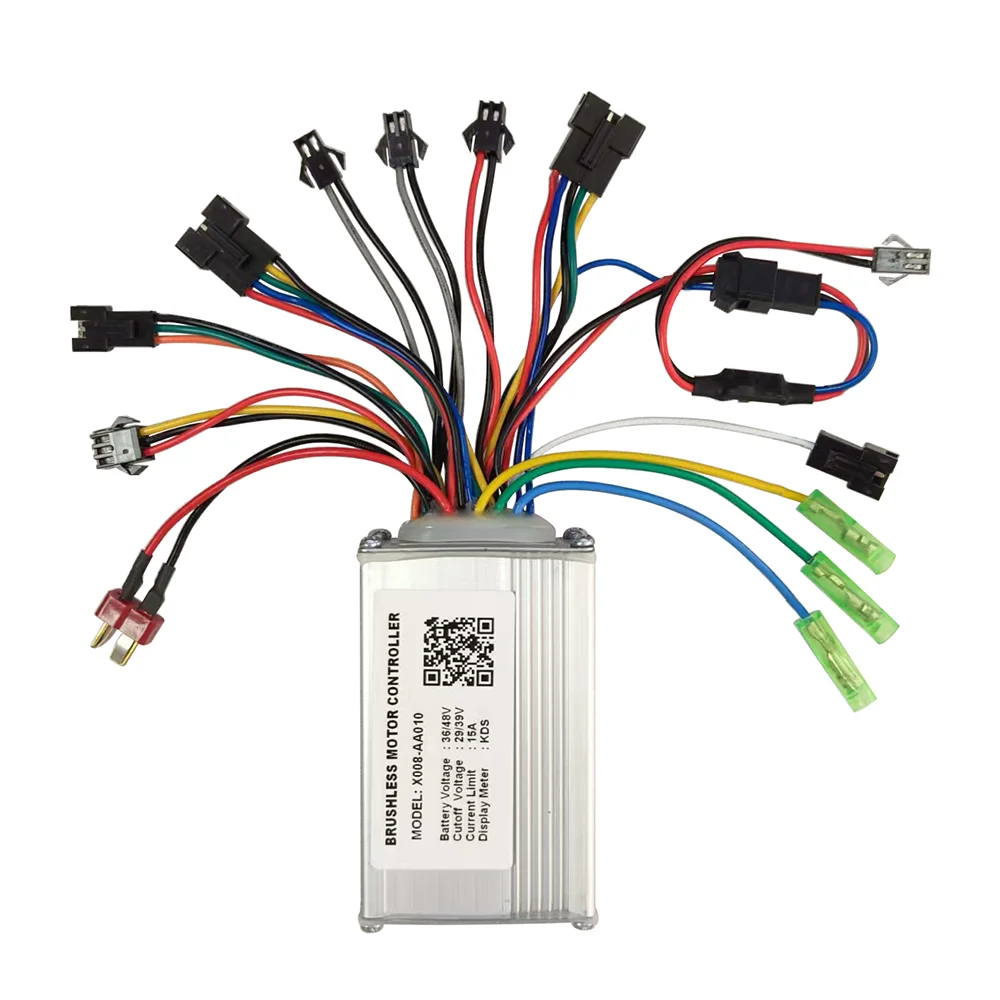Brushless Motor Controller X008-AA010 36V/48V 15A Speed Controller for KDS Protocol Electric Scooters MTB Ebike Accessories