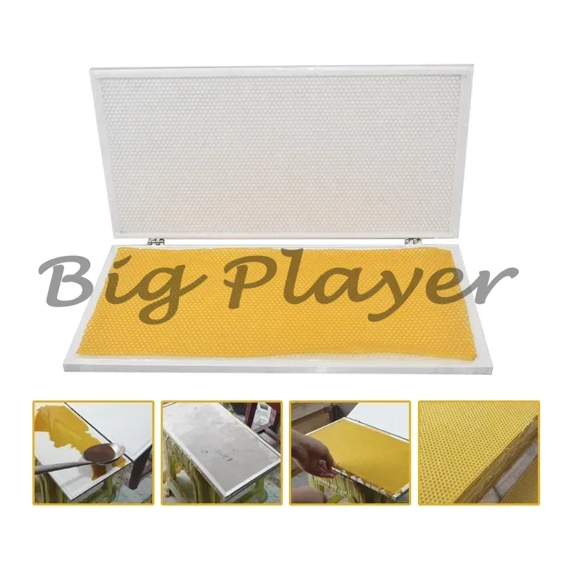 Beeswax Embossing Mold Beeswax Foundation Machine - Beehive Base Foundation Sheet Mold for Beekeeping