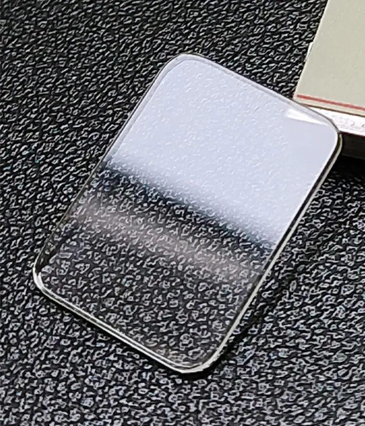 Plane Mineral Watch Glass Flat Square Crystal Clear Front Cover Replacement for Watch Repair 23.3x17.3mm 32.9x25.4mm
