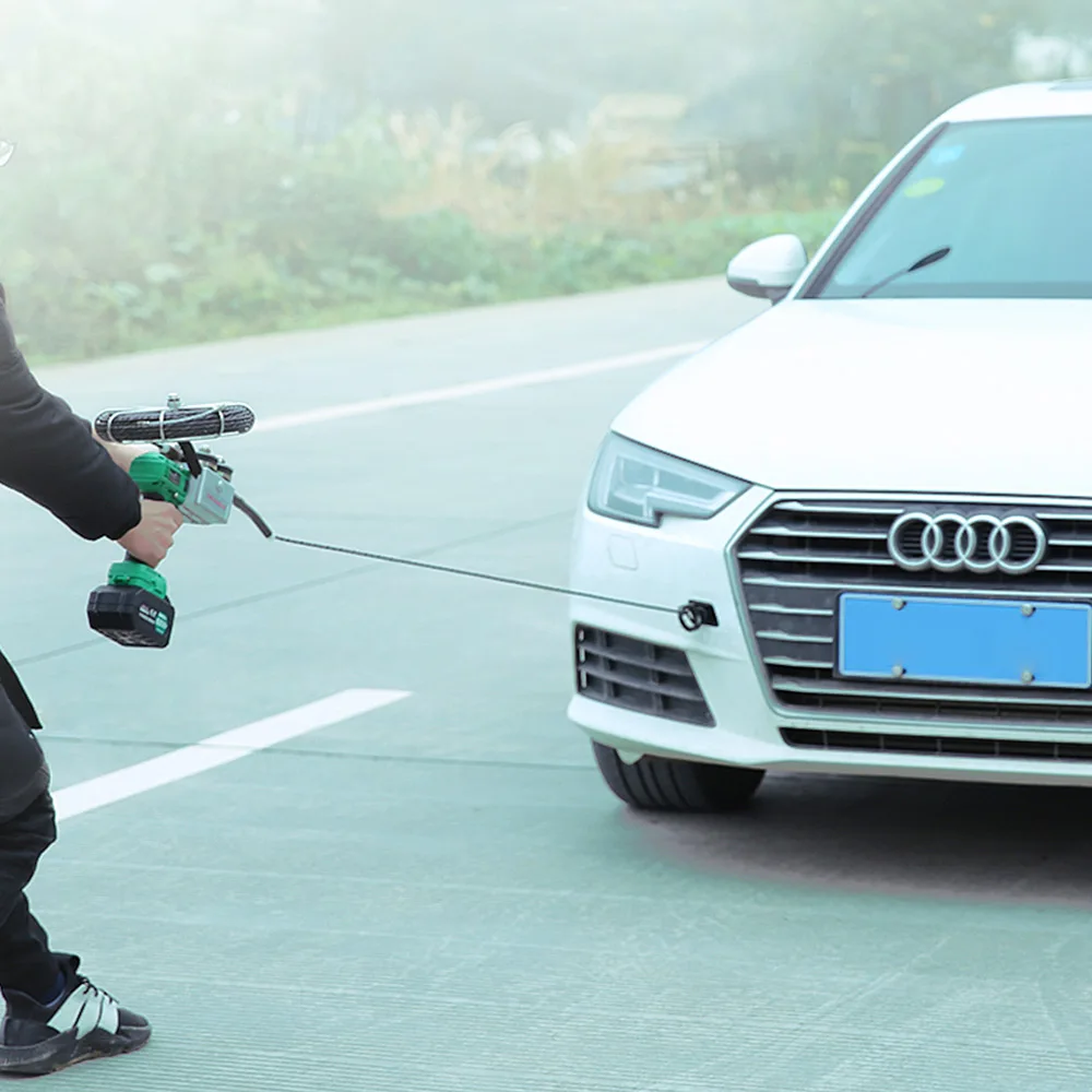 Electric stringing machine Decoration hidden line pipe threader threading pipe draw-wire, unwind, lead-draw, stringer