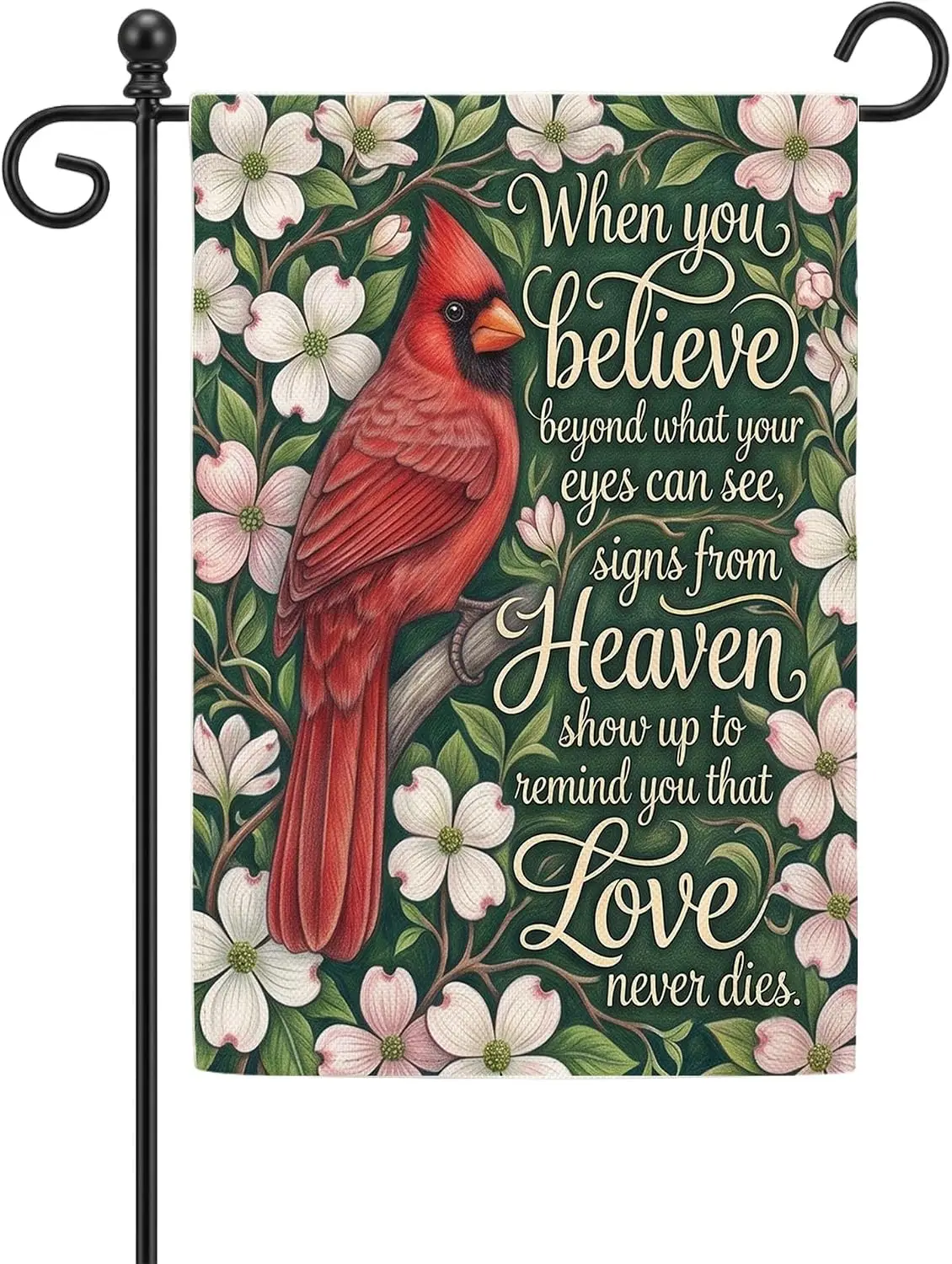 Funny Garden Flag 12x18 Double Sided - 