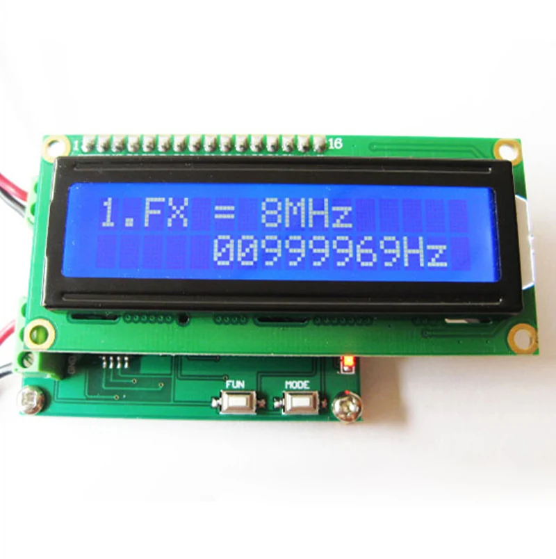 For HZ210 1Hz to 8MHz 2MHz 2GHz High and Low Frequency Signal Measurement Digital RF Frequency Counter Module Industrial Use