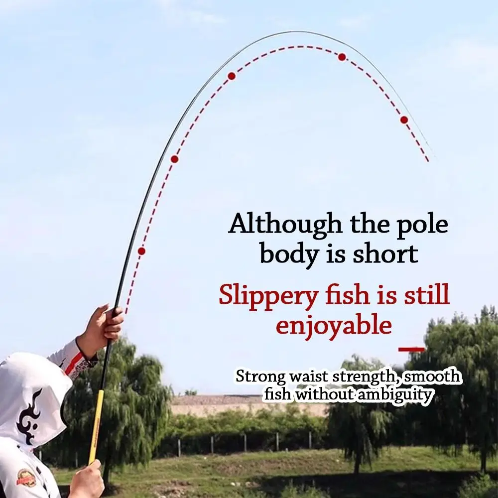 Durable Ultralight Telescopic Fishing Rod Portable Mini Carp Feeder SuperHard Travel Fishing Tackle Fishing view 2