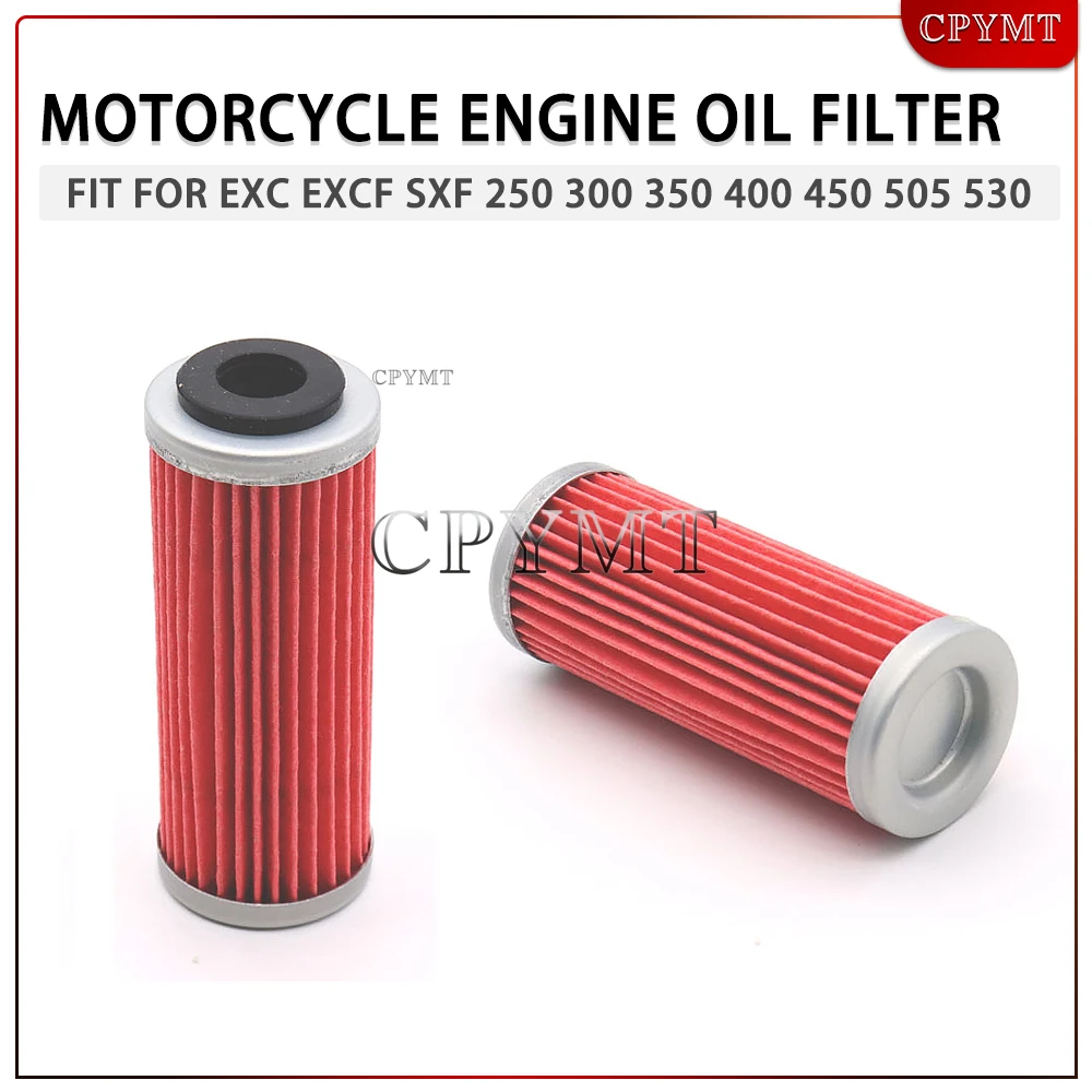

Motorcycle Oli Filter fit For EXC EXCF SXF SMR XCF XCW XCFW Six Days 250 300 350 400 450 505 530 EXC-F XC-F SX-F Dirt Bike