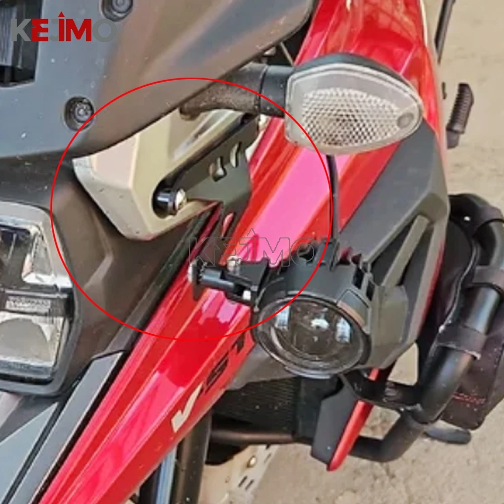 

NEW Fog Lamp Bracket Motorcycle FOR SUZUKI V-STROM 1050XT 1050 Headlight Holder 2019 2020 2021 DL1050A VSTROM V STROM 1050 DL