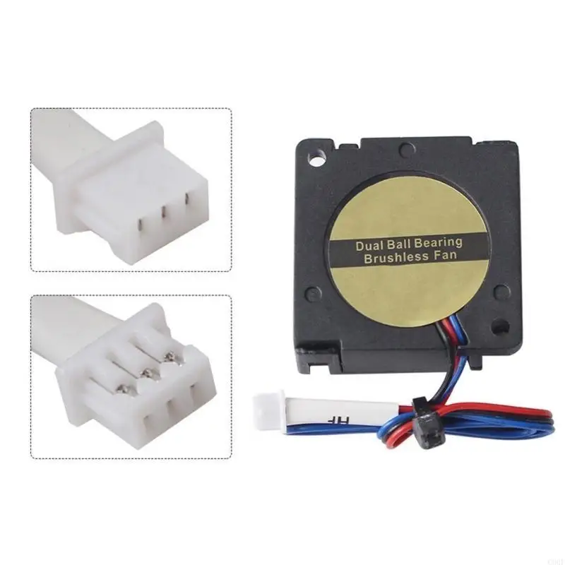 C90F SV08 3010 24V مروحة الكرة المزدوجة محمل المروحة ضوضاء منخفضة وتبريد سريع السرعة 15000 دورة في الدقيقة لطابعات المعدات