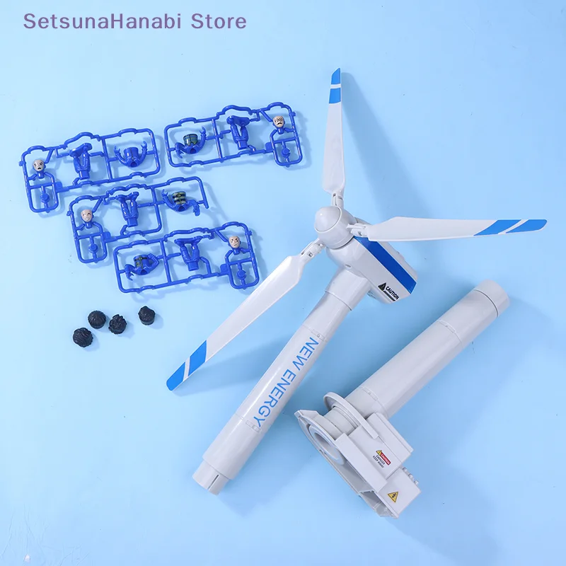 [W]1 Set Wind Turbine Model Large Wind Turbine Model Simulation Windmill Toy Science Kit Toys