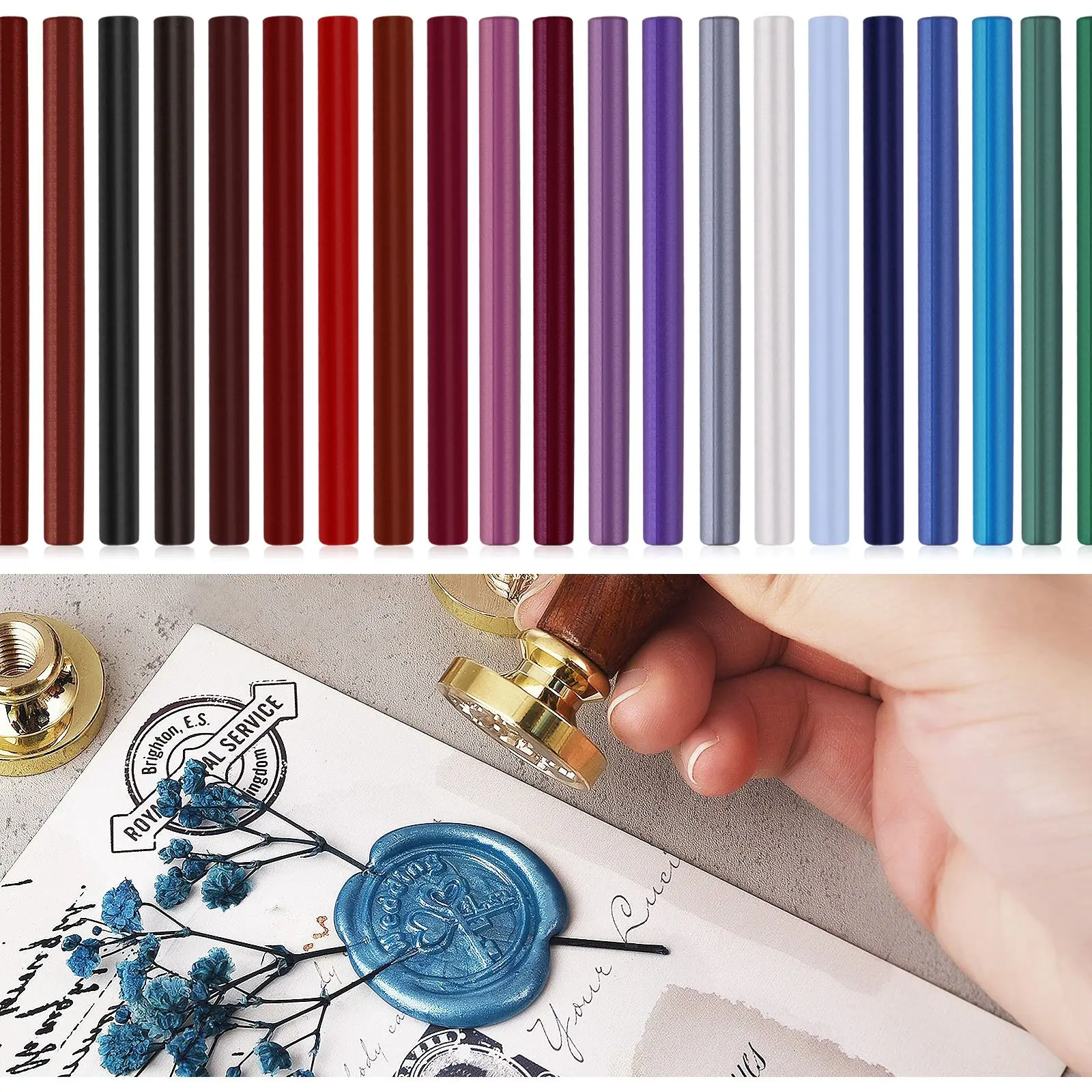10 teile/los DIY Siegel Wachs Sticks Für Schmelzen Kleber Pistole Siegel Wachs Sticks Hochzeit Party Einladung Siegel Wachs Für Mode geschenk 10 cm
