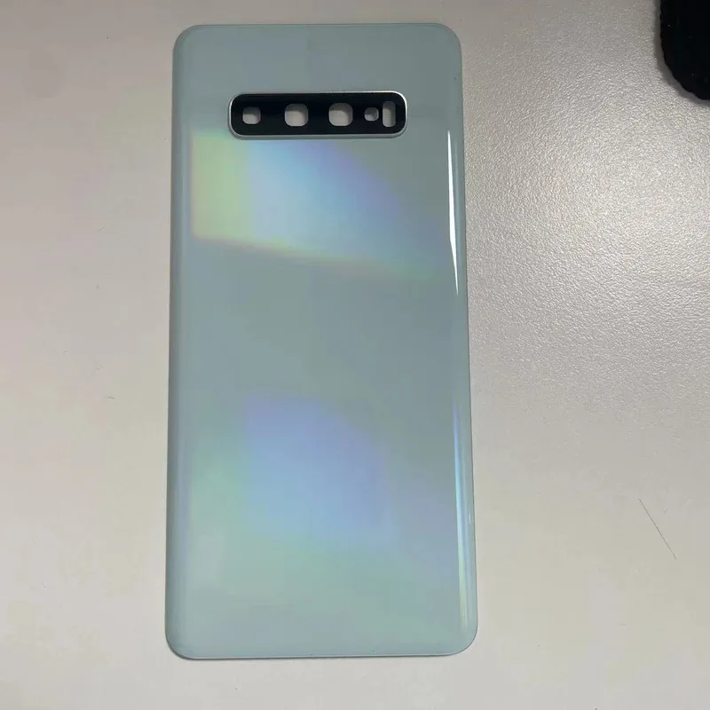 

back glas For Samsung Galaxy S10 plus 4G phone back cover rear glass housing repair replace parts