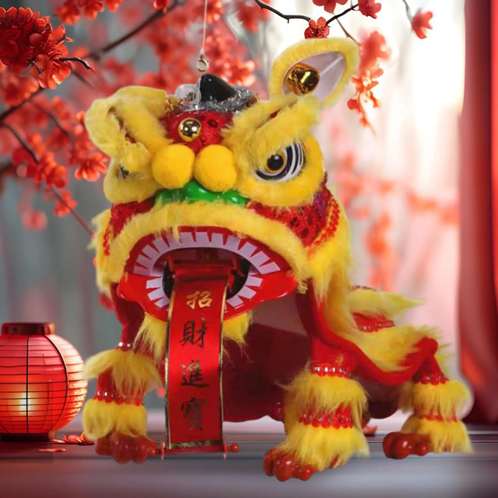 Jouet Lion marionnette chinois créatif, décoration de fête du nouvel an chinois 2025, 2025