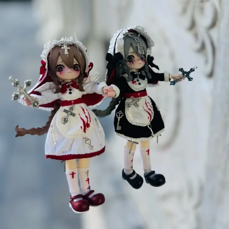 

В наличии Nyssa Bizarre Nightmare Series слепая коробка Bjd в готическом стиле модная модель игрушки Mystery Box настольный орнамент сюрприз Рождественский подарок