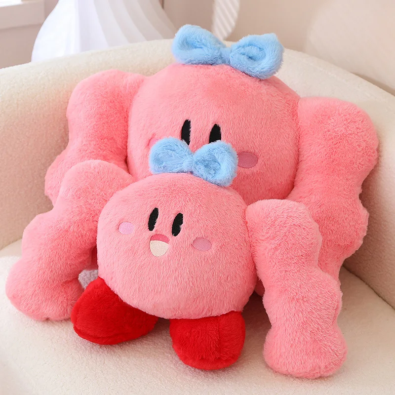 Hot New Kirby Pillow Cartoon Muscle Plush Toy Stuffed Animal Peripheral Birthday Gift Home Stuffed Animal Plushies Toy
