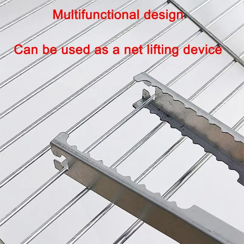 ملقط شواء الفحم تونغ كماشة لحريق الكربون الحطب المنتزع لحفرة النار التخييم الشواء الموقد الطبخ النار #2