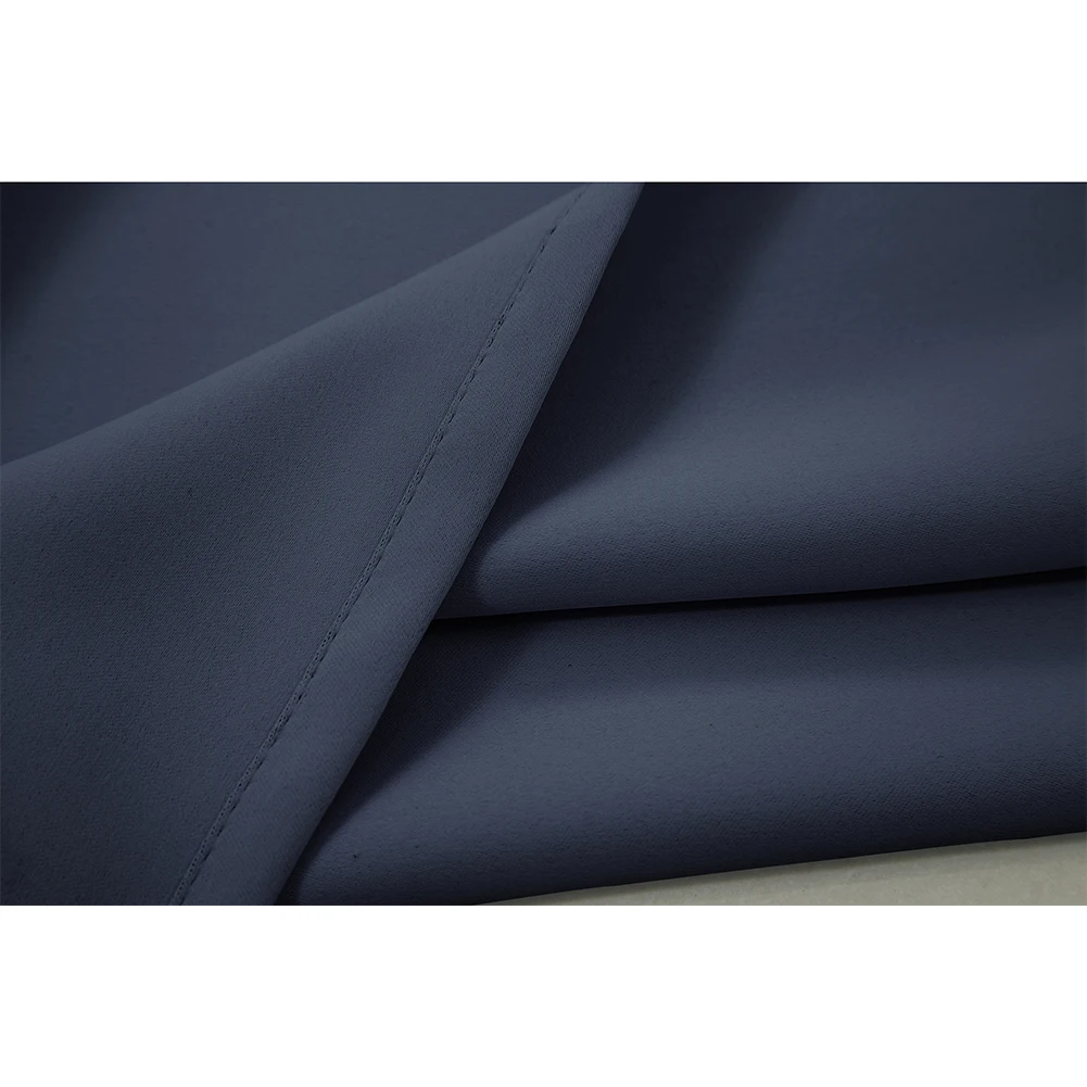 Blackout Kitchen Short Curtains – Soft Heat & Light Blocking Drapes 5