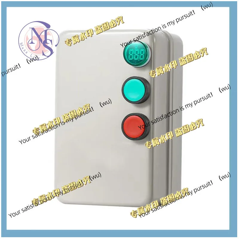 JD-8 Magnetic Starter with AC Contactor, Current Adjustment, Indicator Light, Overload & Phase Loss Protection, 380V