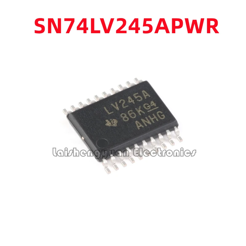 10PCS original genuine SN74LV245 SN74LV245APWR TSSOP-20 three state output eight way bus transceiver 100% brand new chip