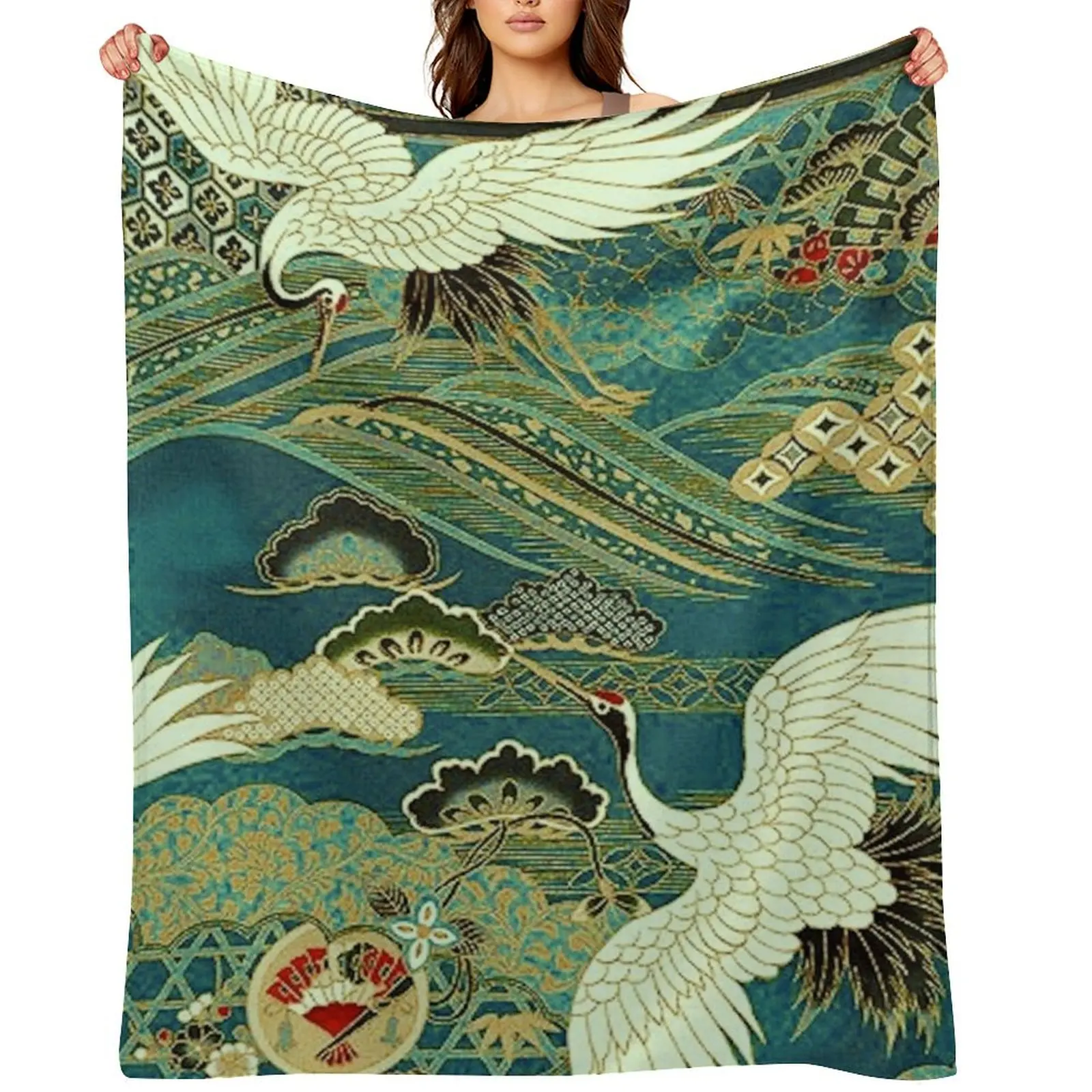 

Japanese Dream Throw Blanket Bed Fashionable Giant Sofa Loose manga Blankets