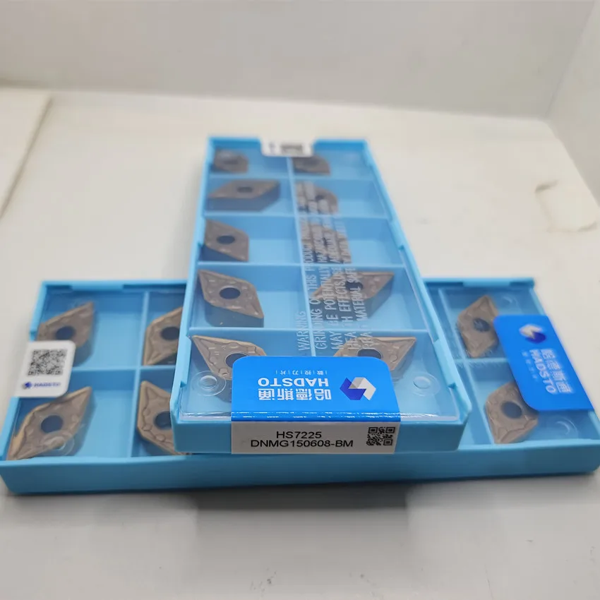 

DNMG150608-BM HS7225 HADSTO DNMG442 CNC blade carbide inserts Turning inserts For stainless steel 10pcs/box