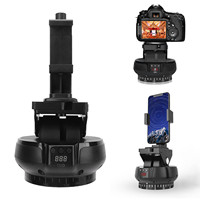 Motorized Panoramic Head 2.4G Motorized Panoramic Tripod Head Horizontal Infinite Rotation Multi Shooting Functions for Camera