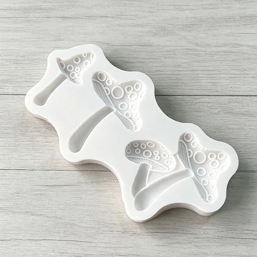 Pilz Silikonform Sugarcraft Schokolade Cupcake Backform Harz Fondant Kuchen Dekorieren Werkzeuge – Detail 4