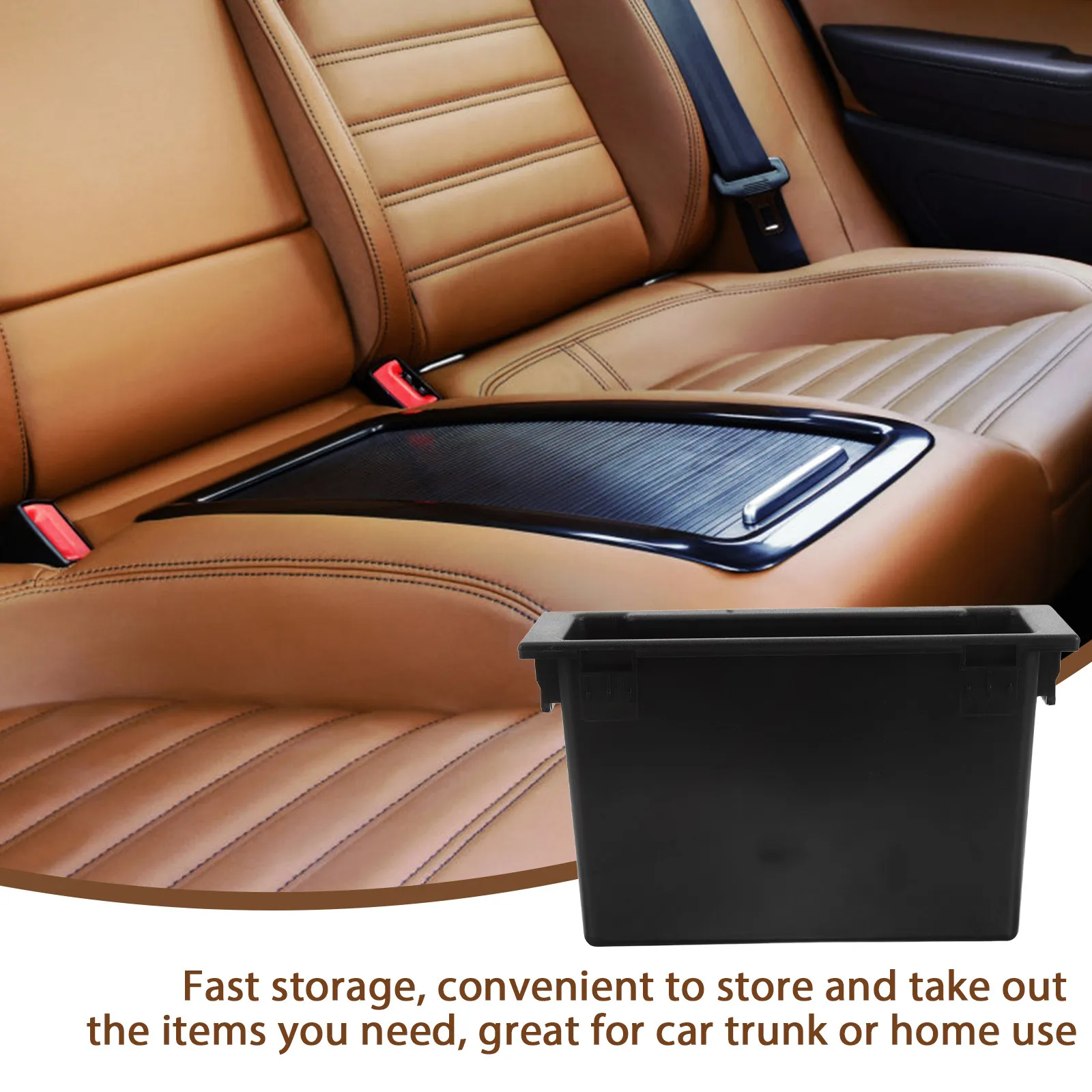 Dashboard Single Din Radio Pocket Storage Box Car Stereo Organizer Cd Player Mount Dash Trim Interior Accessory Cubby