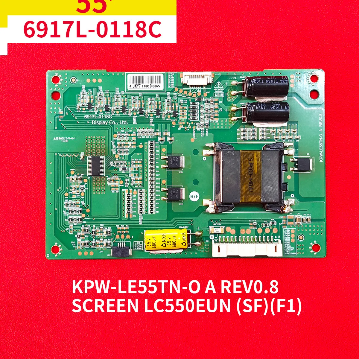 Original Constant Current Plate 6917L-0118C KPW-LE55TN-O A REV0.8 for 55