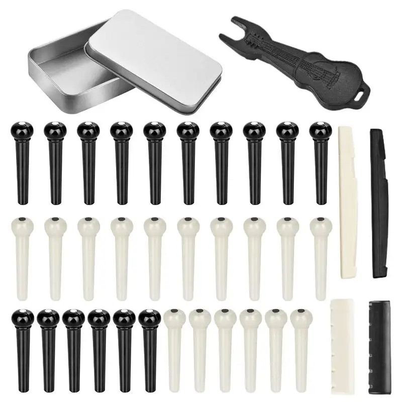 

Bridge Pins For Guitar Bridge Pins For Acoustic Guitar Stringed Instrument Replacement Parts For Women Boys Girls Youth Teens