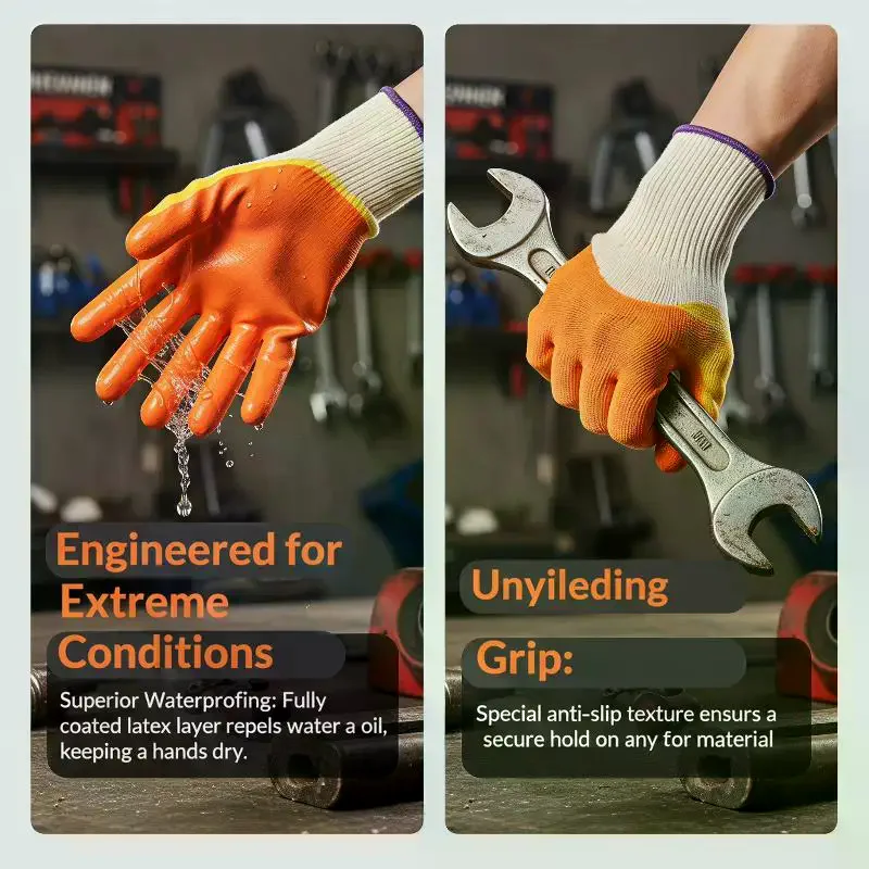 1 par de guantes de trabajo re - Gardening Glove Waterproof reseña y precio