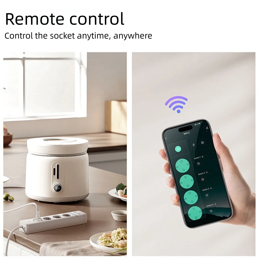 مقبس واي فاي LELLKI 2A1C PD30W - مراجعة Smart Power Strip وسعره
