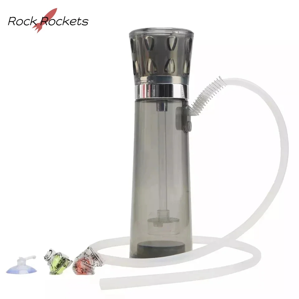 

R&R LED Handheld Car Hookah Cup Set with Water Pipe Anti Scald Narguile Chicha Completo Smoking Grass Shisha Pipes Accessories