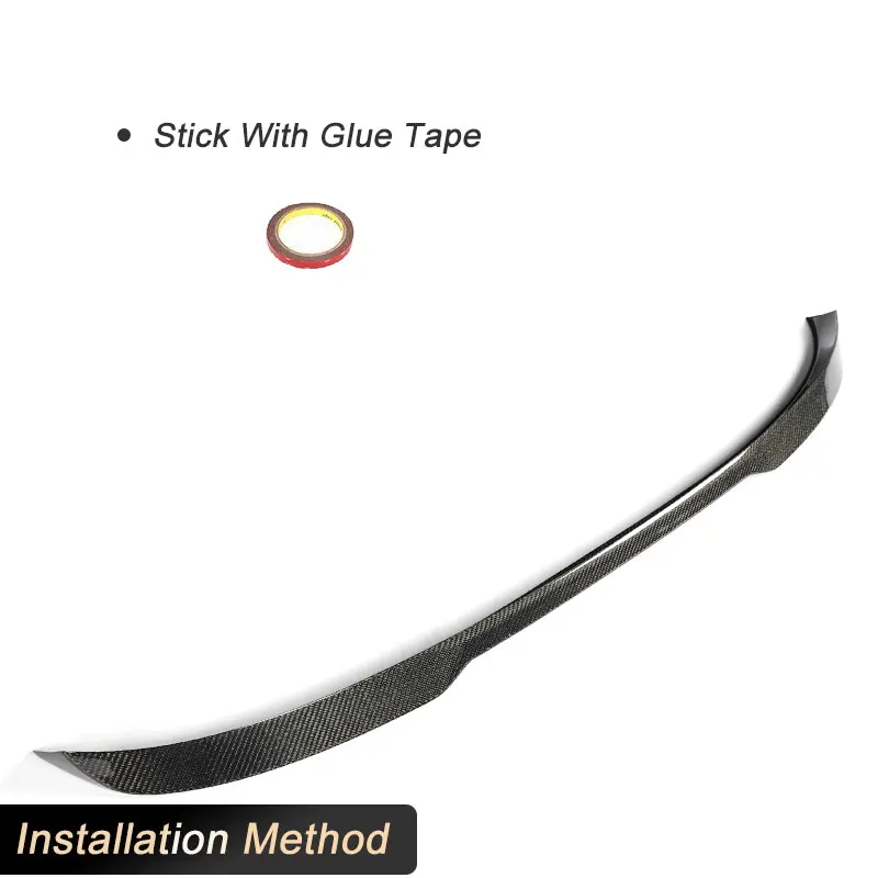 

Car Rear Trunk Spoiler Wings for BMW 3 Series F30 F80 M3 Sedan 2014-2020 Racing Rear Spoiler Boot Wing Lip Full Carbon Fiber