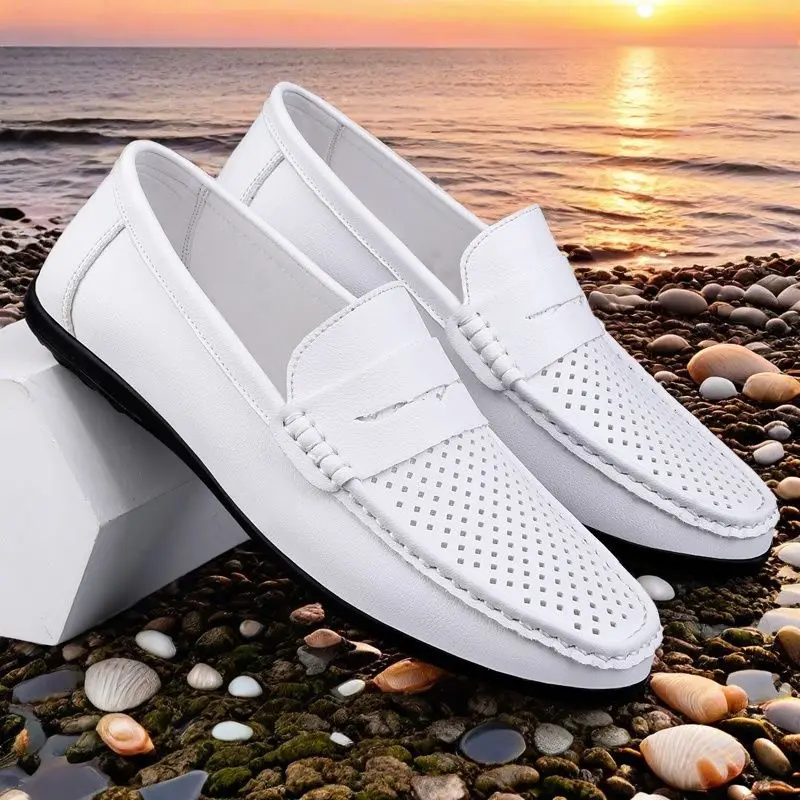 Lazy pedal Doudou shoes, daily business shoes, fashion classics, high-quality casual business loafers