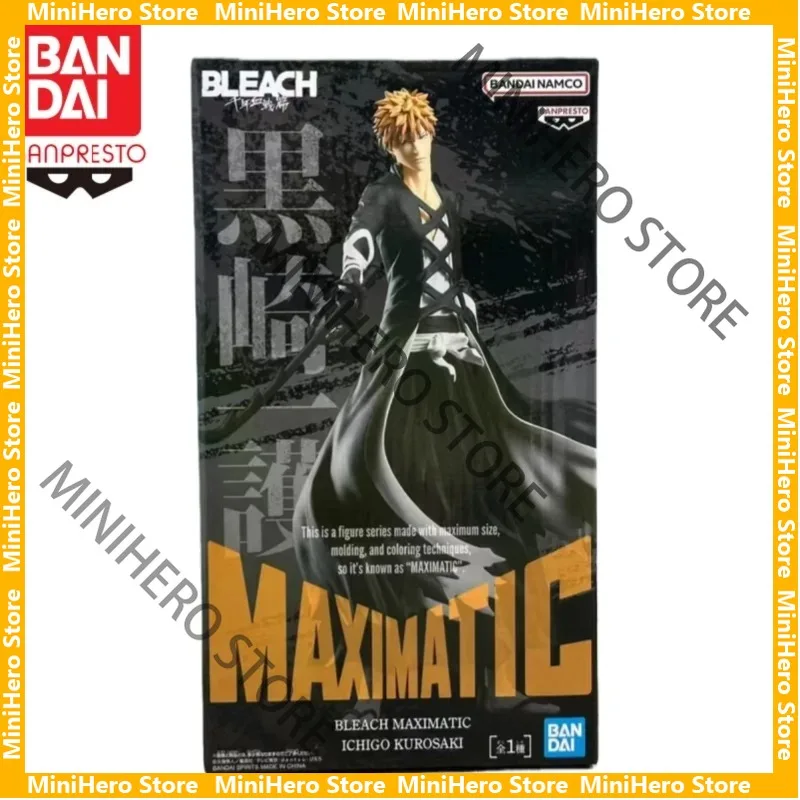 

В наличии: Оригинальная коллекционная фигурка Bandai Banpresto Bleach Kurosaki Ichigo из ПВХ, масштаб 1/8