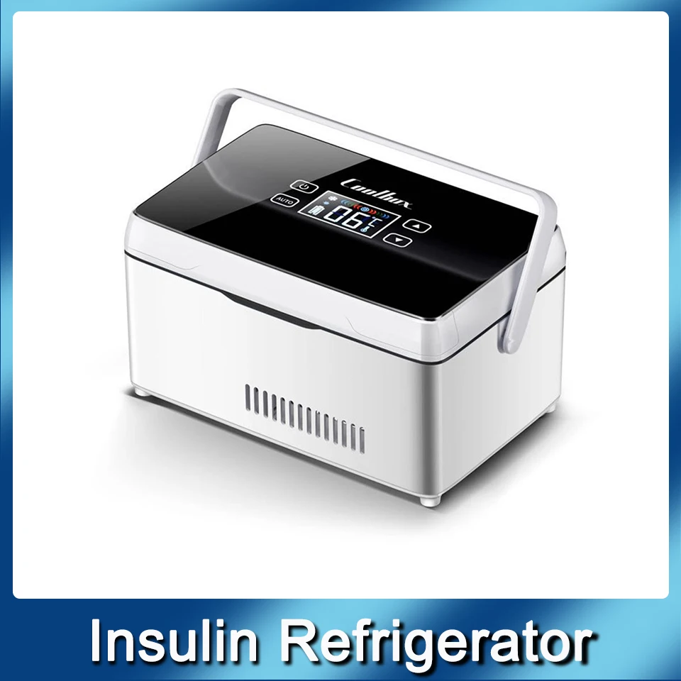 Portable Mini Insulin Refrigerator Medicine Cold Box USB Rechargeable Travel medicine storage Small Refrigerator