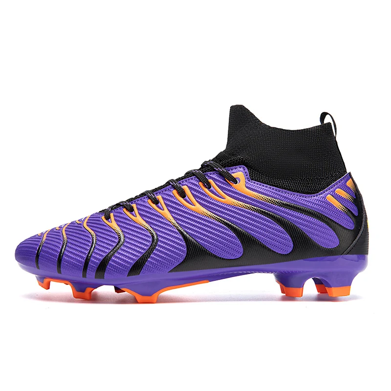 Quality Football Boots Wholesale C.Ronaldo Football Boots Assassin Chuteira Campo TF/AG Sports Boots Futsal Match Training Boots