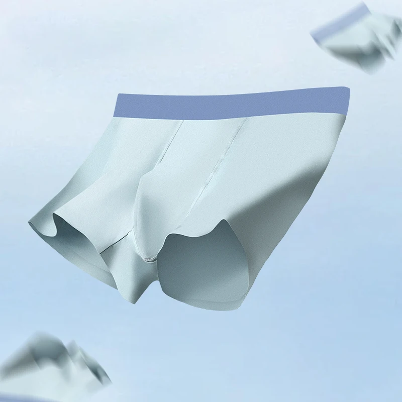 

5PCS Men's antibacterial cotton boxer shorts. They are thin and breathable, suitable for boys' sports. These are men's boxer