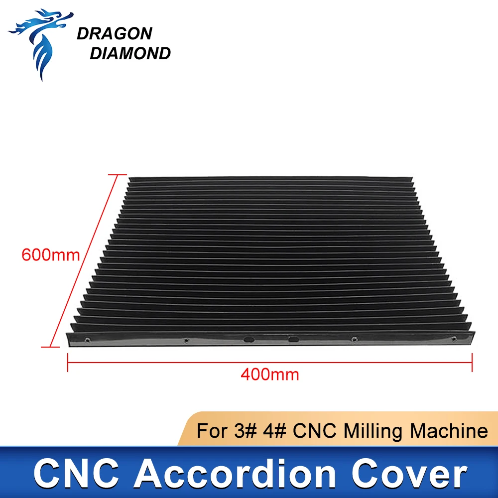 400*600 CNC Dust Cover Bridgeport Milling Machine Part Accordion Type Way Mill Rubber Cover Lathe Machine CNC Milling