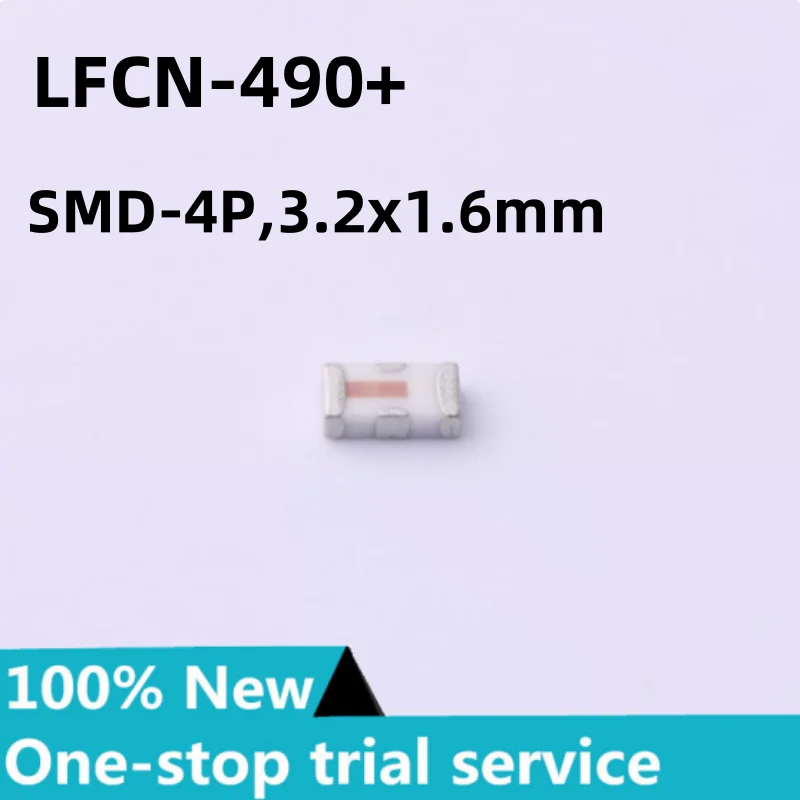 5-100PCS LFCN-490+ SMD-4P SMD  Low-pass filter RF patch %NEW  STOCK