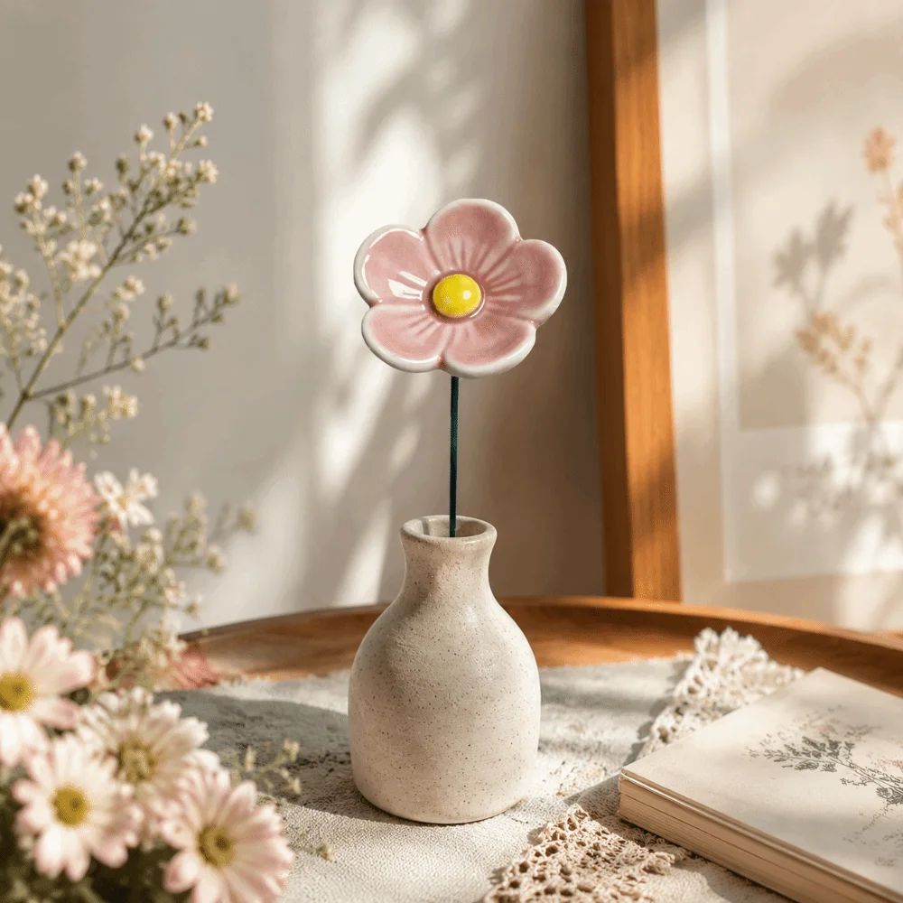 3pcs Colorful Bee Butterfly Water Dispenser Garden Decoration Ceramic Insect Drinking Cup DIY Gifts Bee Watering Station