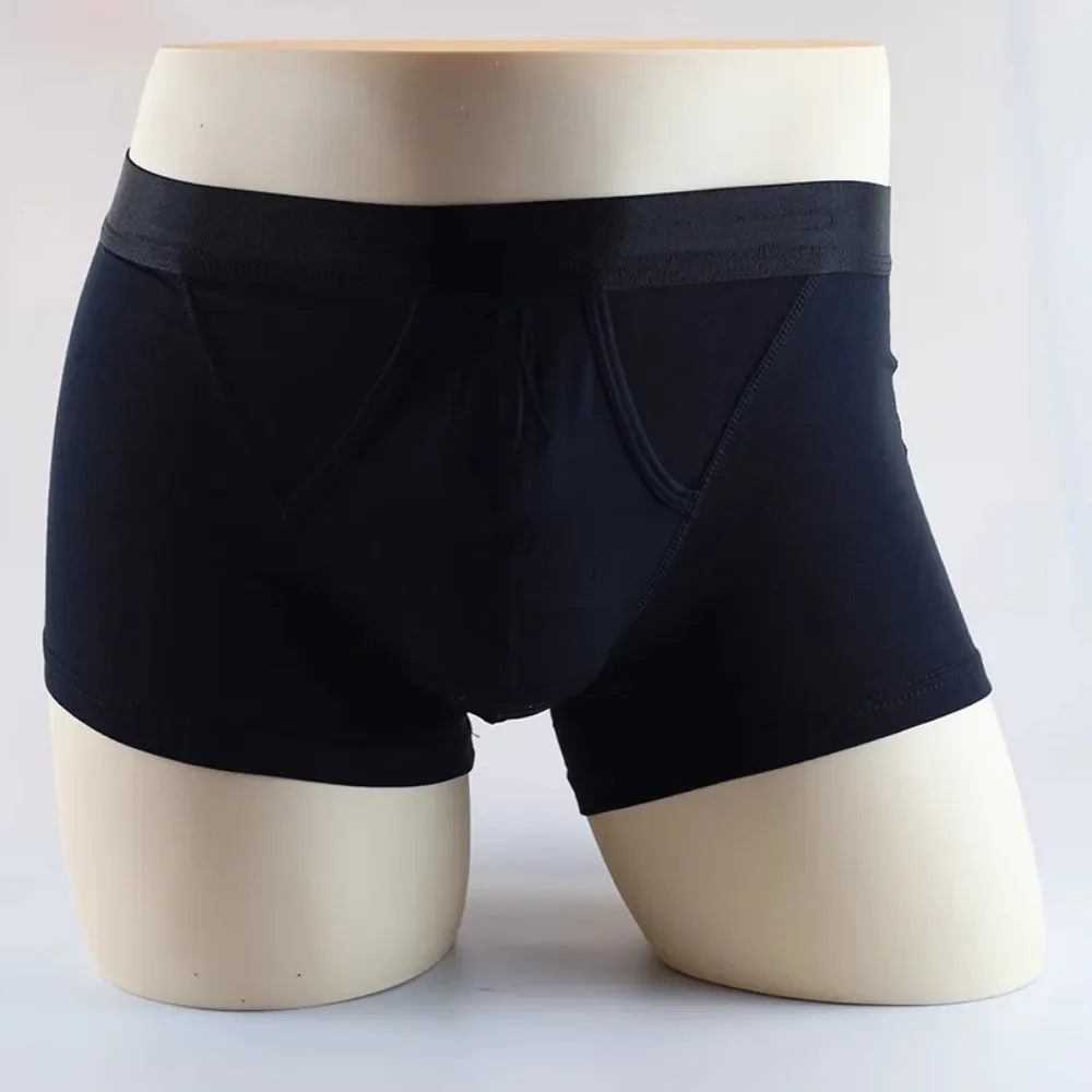 Soft Underpant Lingerie Prolong Sex Time Improve Briefs Men Breathable Underwear Penis Pouch Open Hole Boxer Sexy Comfortable