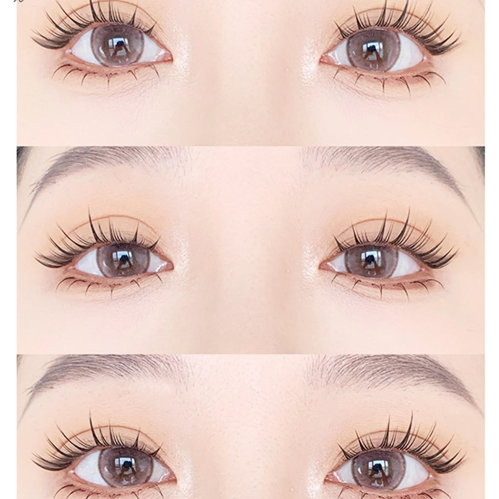 الشيطان الرموش الصناعية شرائط كاملة شريط شفاف حجم طبيعي ثلاثية الأبعاد فو المنك جلدة للنساء رمش اليومي