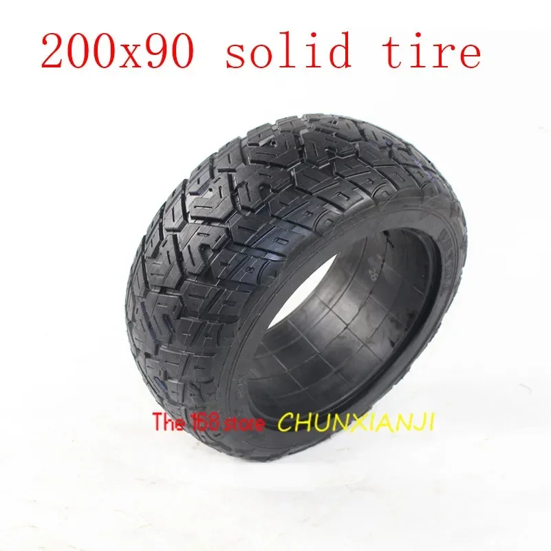 Electric Scooter Torsion Truck 200x90 Solid Tyre Non-inflatable Unbreakable Explosion-proof Good Quality for Trucking