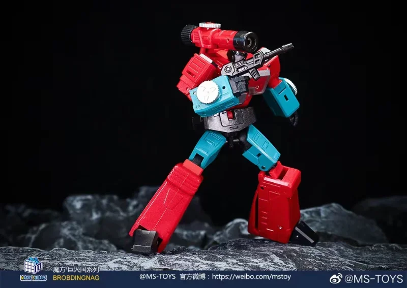 Magische Vierkante Transformatie MS-TOYS MS-B33 Msb33 Perceptor Nieuwe Kleur Dodelijk 2.0 G1 Actiefiguurtje Speelgoed