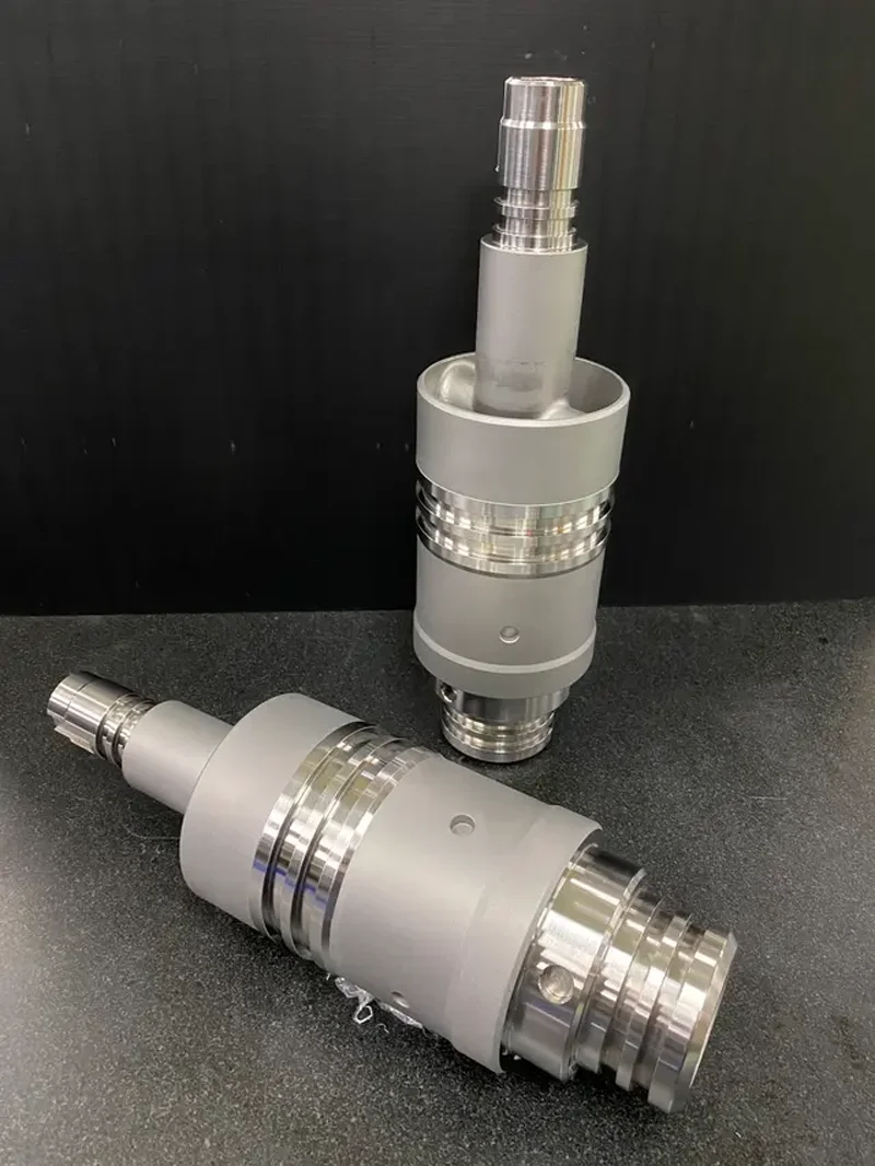 OEM Customized CNC Turning Aluminum Alloy Bear Parts with Perfect Knurling - Precision Machined Components