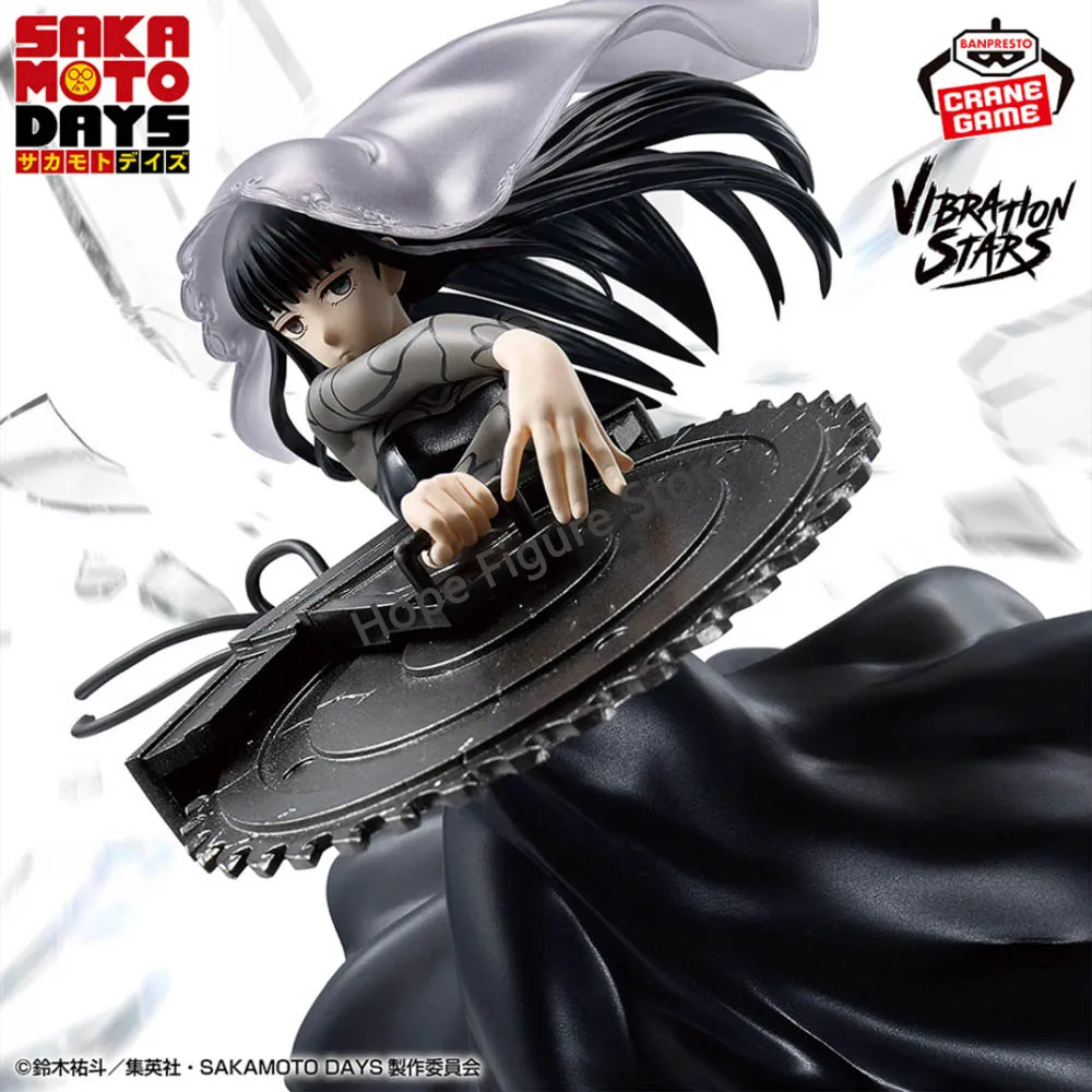 W magazynie oryginalne BANPRESTO wibracje gwiazdy SAKAMOTO dni Daibutsu rysunek Model postaci z anime oryginalna zabawka w pudełku
