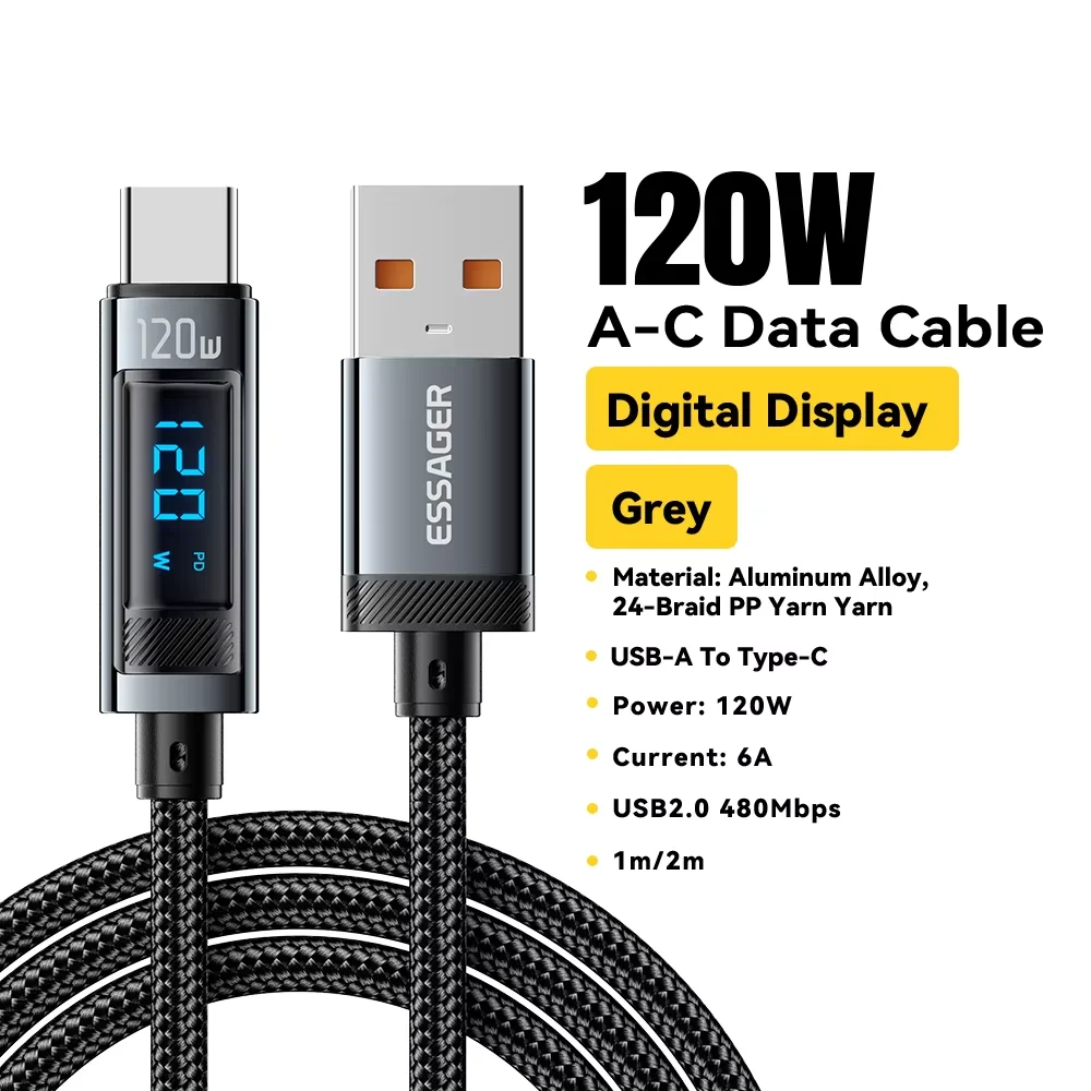 Grey 120W A TO C