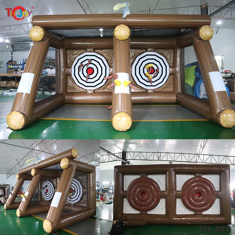 New Design Inflatable Hammer Throw Carnival Sport Games Inflatable Axe Throwing Game